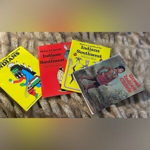 Native American books. 4 in total